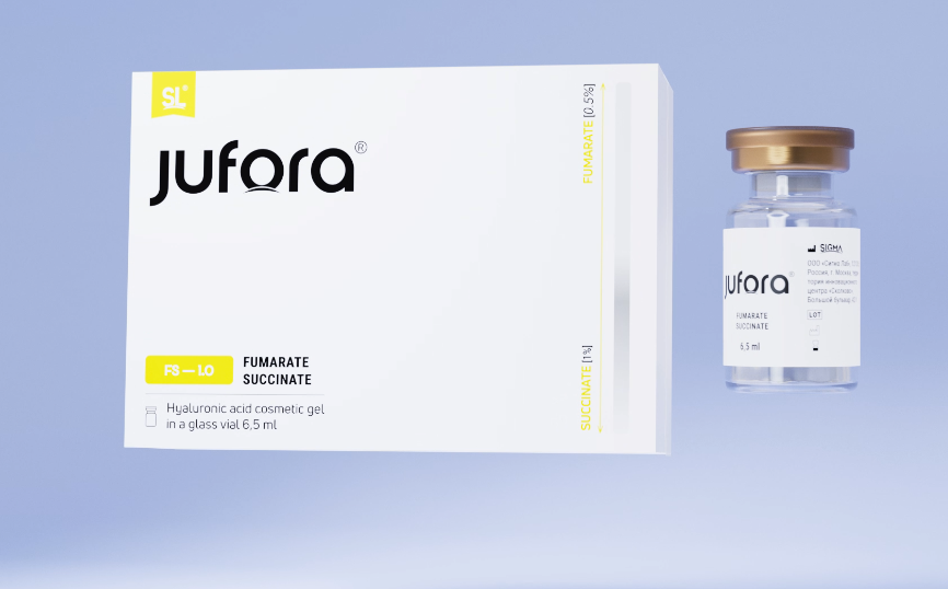 JUFORA Гель косметический на основе гиалуроната натрия (FUMARATE, SUCCINATE)