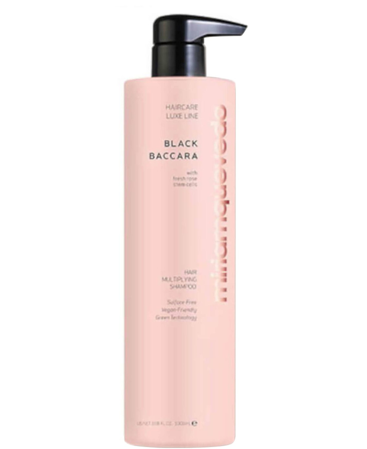 Miriam Quevedo Шампунь для уплотнения и объема волос с экстрактом розы Блэк Баккара Black Baccara Hair Multiplying Shampoo 