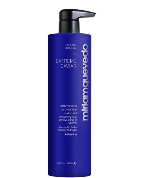 Miriam Quevedo Шампунь для светлых и седых волос с экстрактом черной икры Extreme Caviar Shampoo for Blonde and Silver Hair
