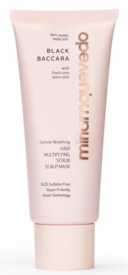 Miriam Quevedo Black Baccara Маска отшелушивающая обеспечивающая клеточное дыхание, рост и объем волос Breathing Hair Multiplying Scrub Mask