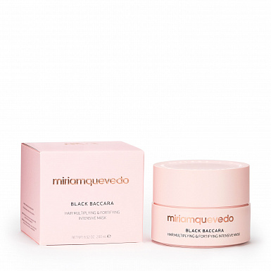 Miriam Quevedo Black Baccara Маска укрепляющая стимулирующая рост и объем волос Hair Multiplying & Fortifying Intensive Mask