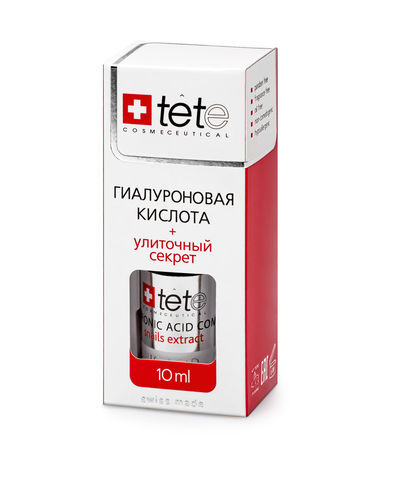 TETe Гиалуроновая кислота + Улиточный секрет Hyaluronic Acid + Snail Extract