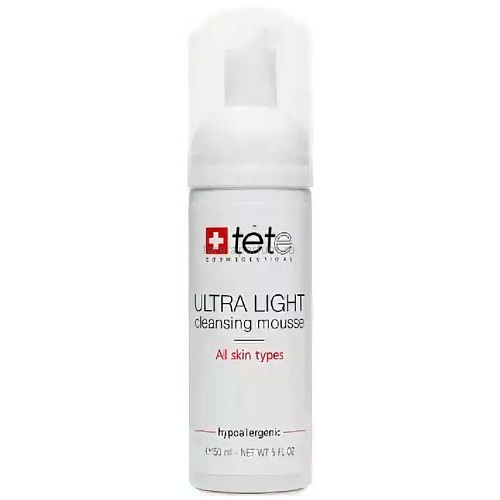 TETe Пенка для умывания ультралегкая Ultra Light Cleansing Mousse