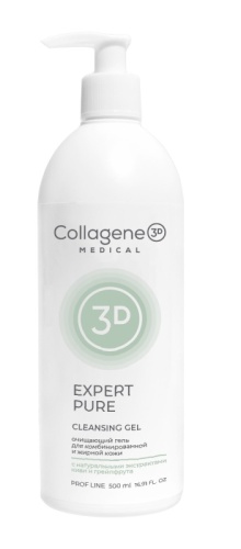 Medical Collagene 3D Гель для умывания лица ПРОФ Expert Pure Cleansing Gel