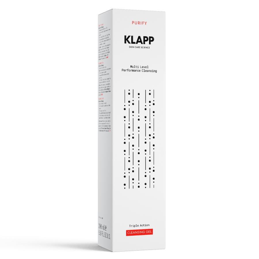 Klapp Гель очищающий Core purify multi level performance cleansing