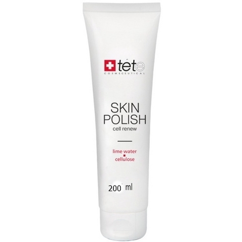 TETe Пилинг-скатка атравматичная на основе гидролата лимона и целлюлозы Skin Polish Сell renew