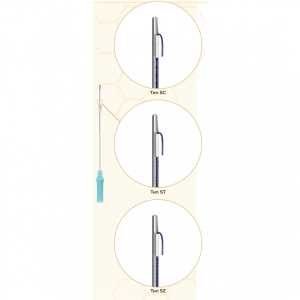 Honey Derma Thread Мезонити Cog Master Gear YRPN 19-126-L  SC type Сannula 19/100