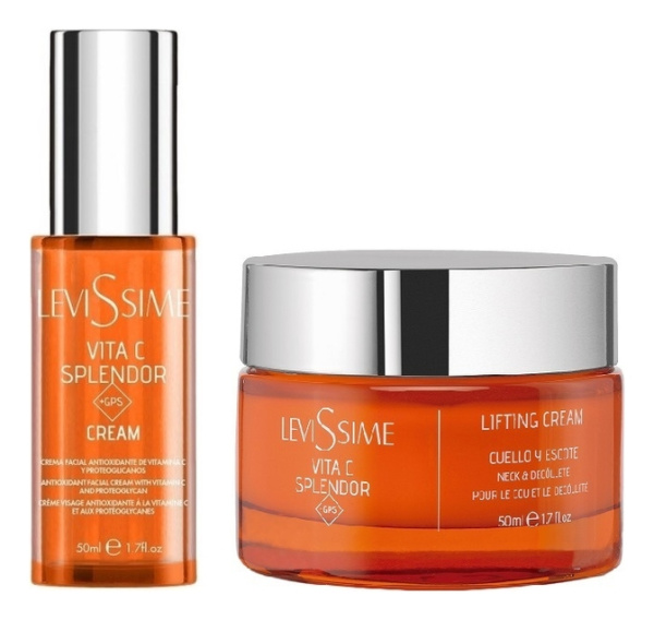 Levissime Набор Beauty Secret Pack Cream Vita C & Lifting cream for Neck