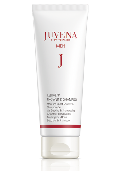 Juvena Гель для душа и шампунь увлажняющий для мужчин Rejuven Men Moisture Shampoo Gel