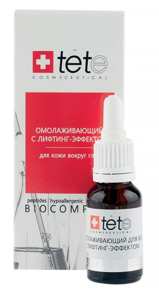 TETe Биокомплекс Омолаживающий с лифтинг-эффектом для век,
