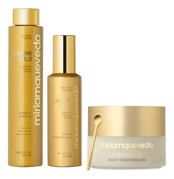 Miriam Quevedo  Набор-люкс подарочный  Золотой SUBLIME GOLD LUXURY RITUAL GIFT SET