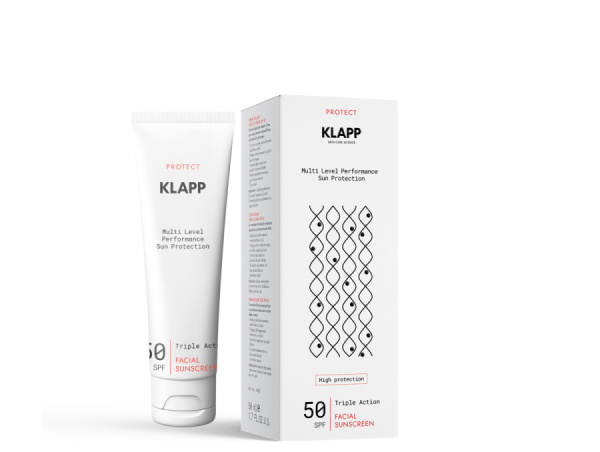 Klapp Крем солнцезащитный SPF50 Sun protect multi level performance