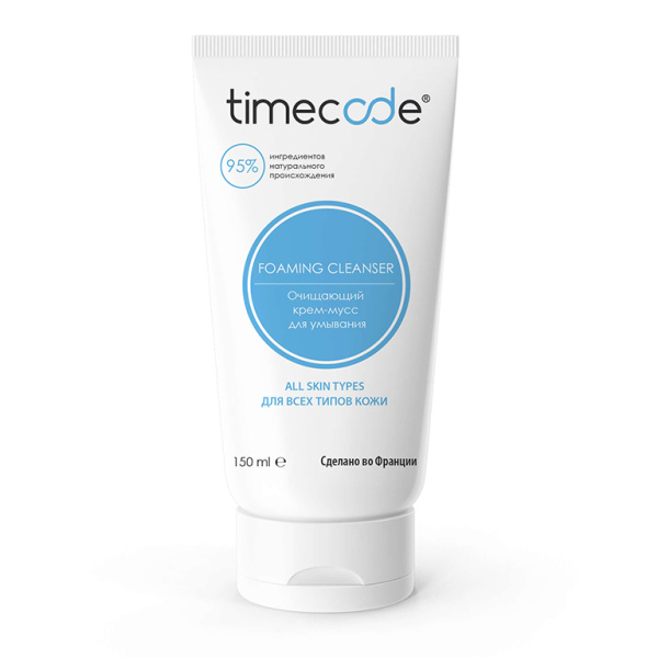 Timecode Крем-мусс для умывания очищающий Foaming Cleanser