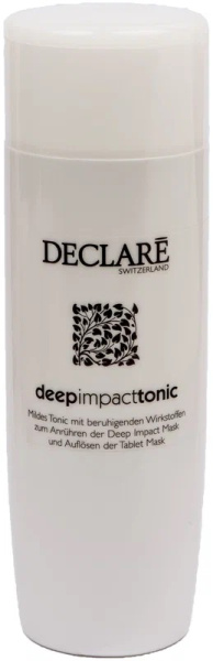 DECLARE Тоник глубокого интенсивного действия Deep Impact Tonic, 400мл