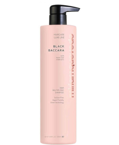 Miriam Quevedo Шампунь для уплотнения и объема волос с экстрактом розы Блэк Баккара Black Baccara Hair Multiplying Shampoo 